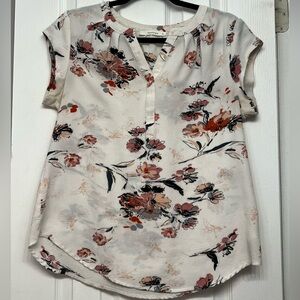 Floral Print Women's Top